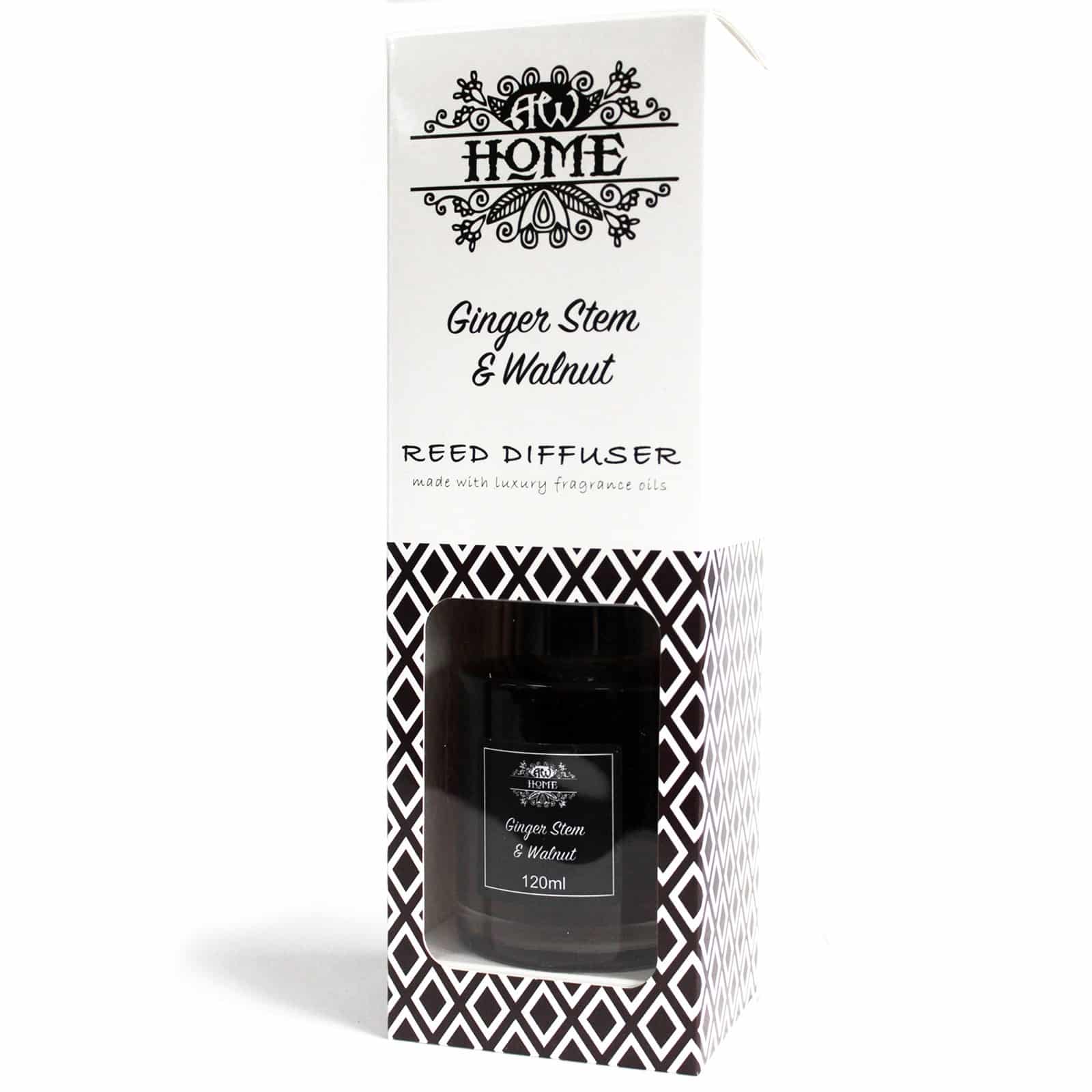 120ml Reed Diffuser - Ginger Stem & Walnut-3