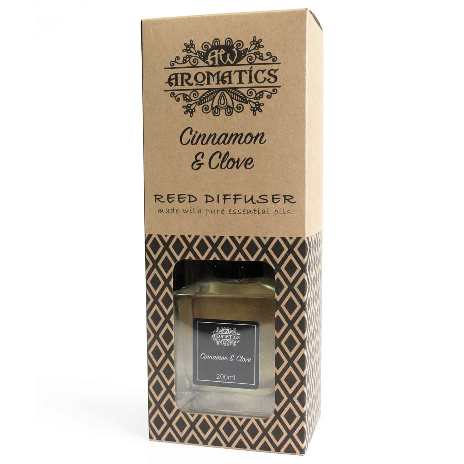 200ml Cinnamon & Clove Essential Oil Reed Diffuser-3