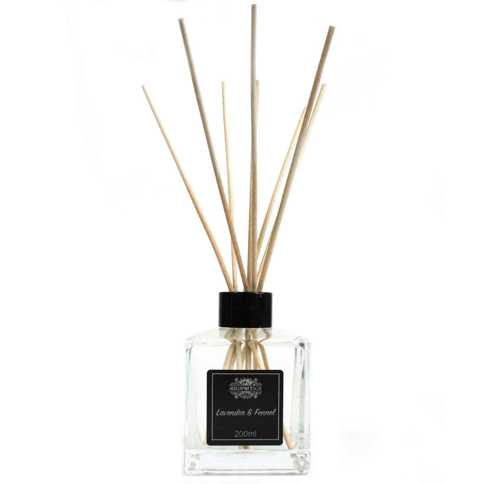 200ml Lavender & Fennel Essential Oil Reed Diffuser-2
