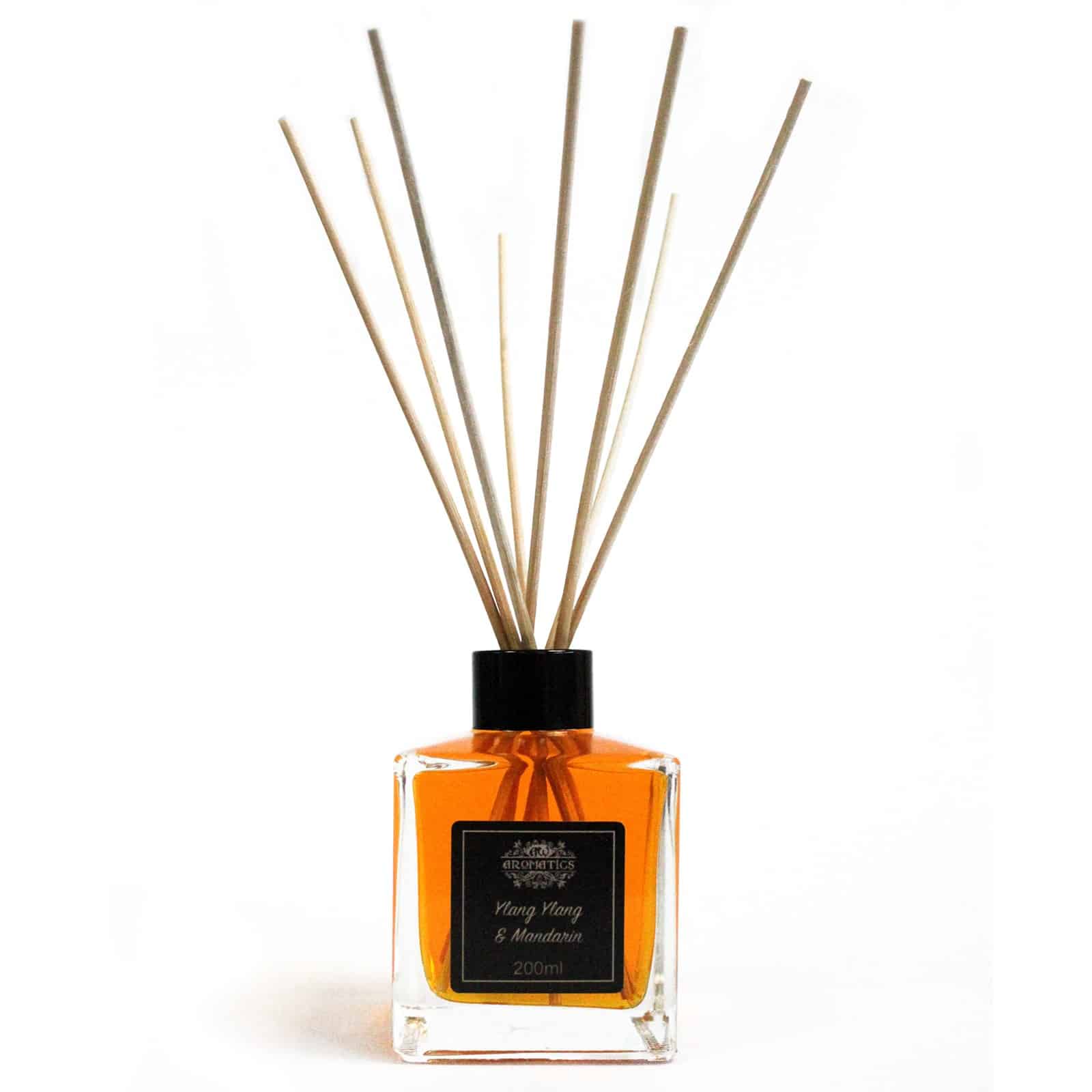 200ml Ylang Ylang & Mandarin Essential Oil Reed Diffuser-2
