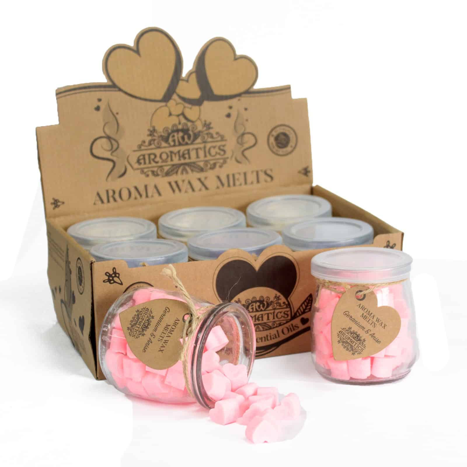Aroma Wax Melts - Geranium & Anise-4
