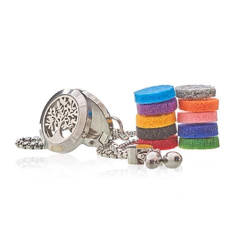 Aromatherapy Jewellery Chain Bracelet - Tree of Life - 20mm-3