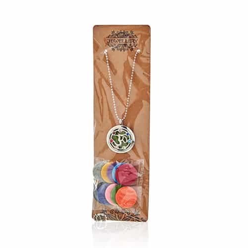 Aromatherapy Jewellery Necklace - OM Chakra - 30mm-4