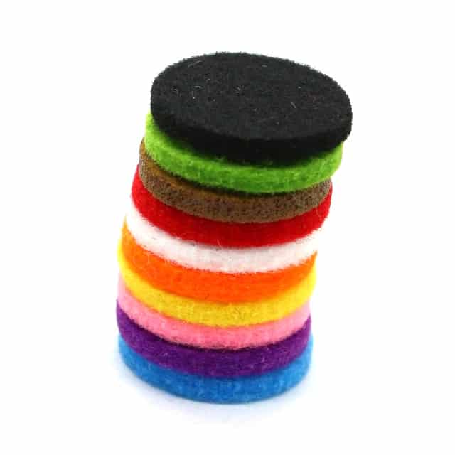 Aromatherapy Jewellery - Spare Packs of 10mm Pads-2