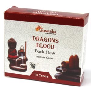 Aromatika Backflow Incense Cones - Dragons Blood