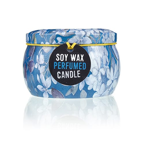 Art Tin Candle - Assorted Design - Romantic Garden - Tea & Rose-2