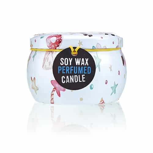 Art Tin Candle - Assorted Design - Unicorns - Moonstone-2
