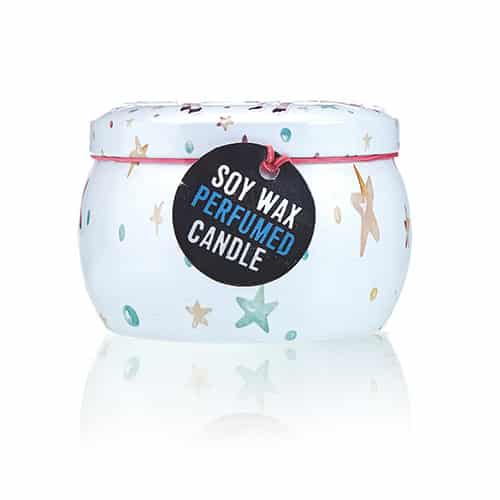 Art Tin Candle - Assorted Design - Unicorns - Moonstone-3