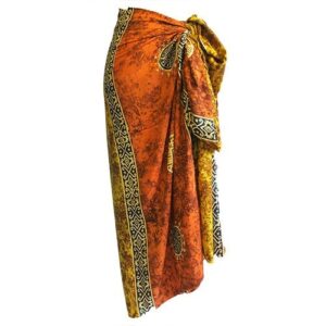 Bali Celtic Sarongs - Lucky Coins (4 Assorted Colours)