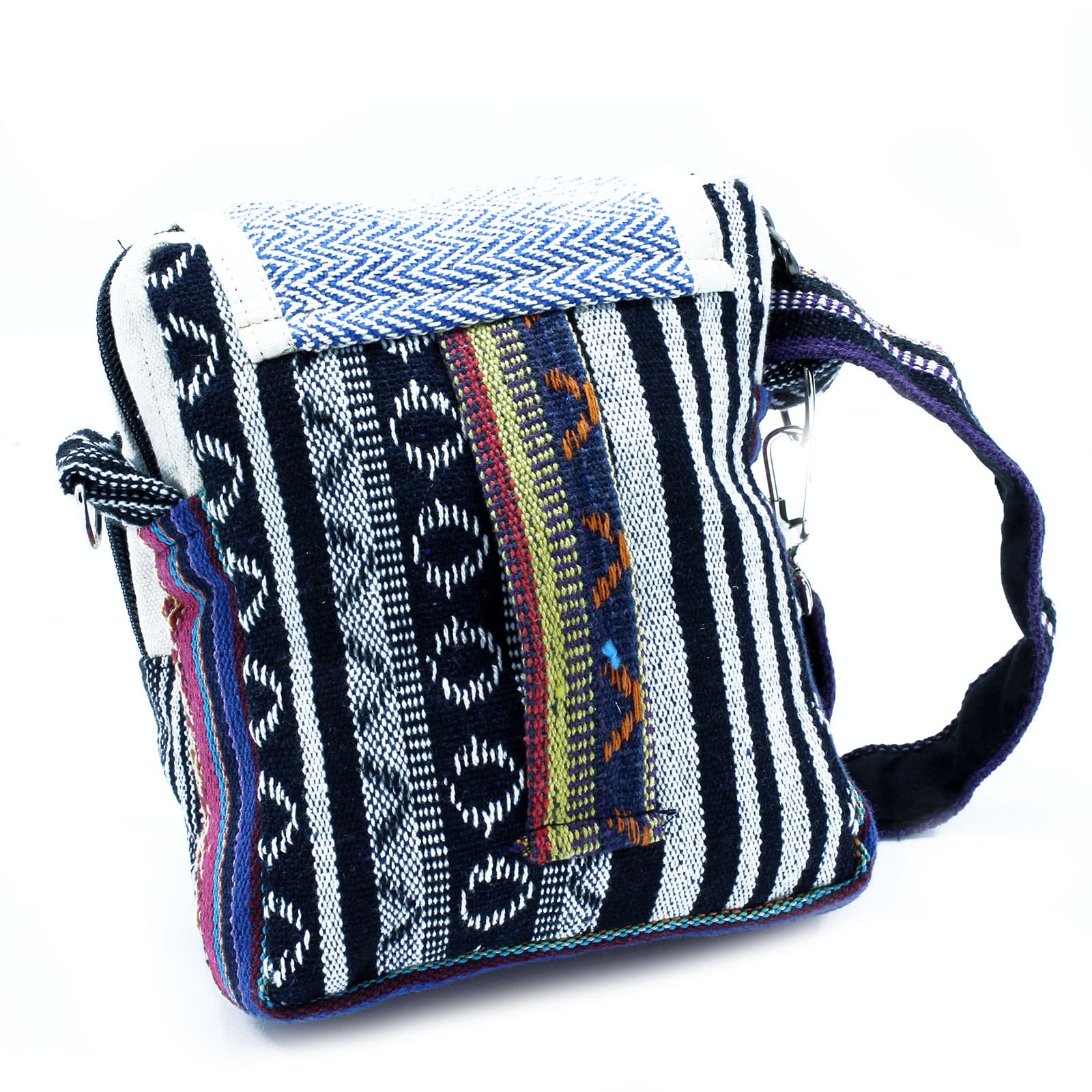 Body-Cross Natural Hemp & Jhari Travel Bag-2