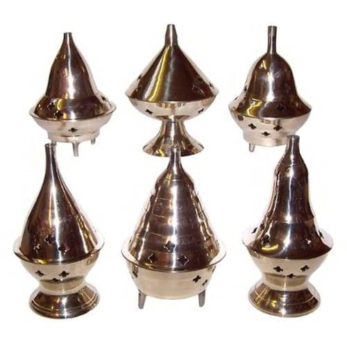 Brass Incense Burner Burner 4"-2