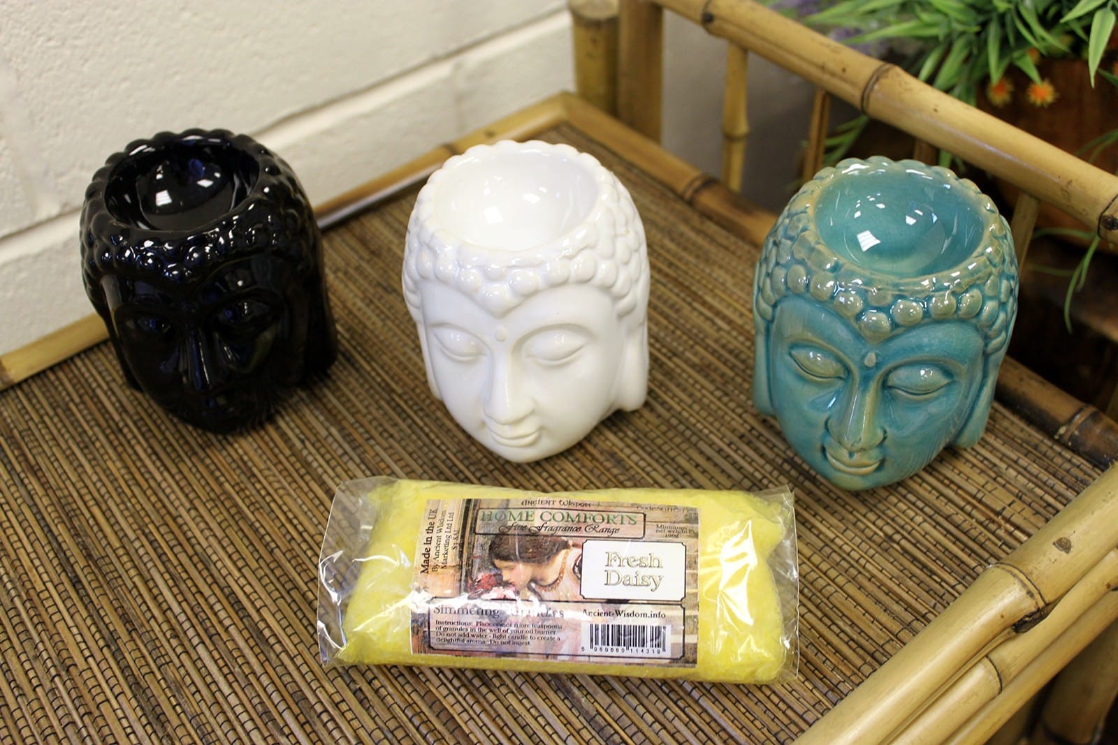Buddha Oil Burner - Black-3