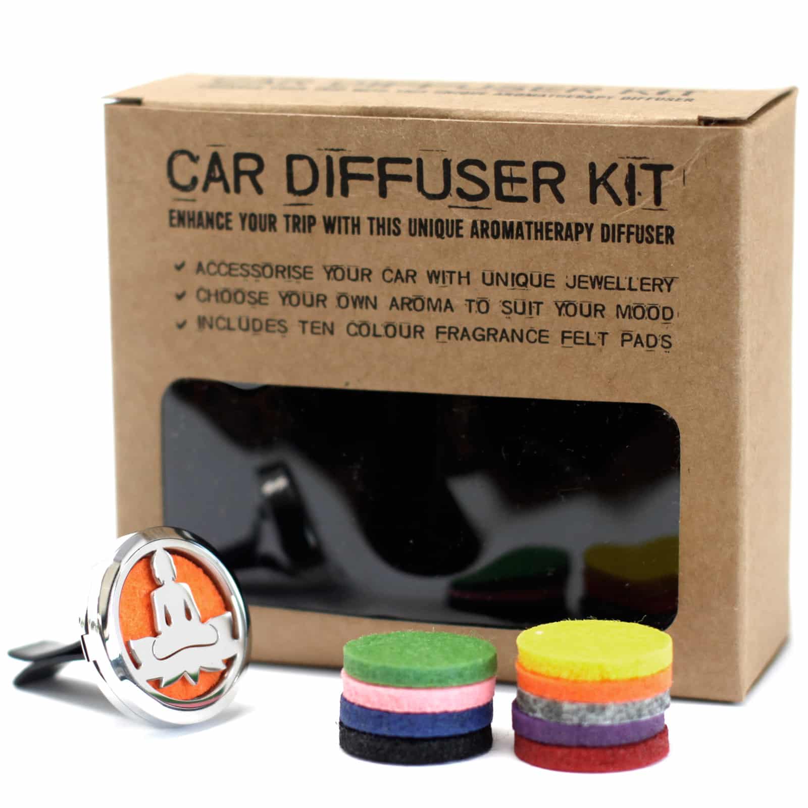 Car Diffuser Kit - Lotus Buddha- 30mm-2