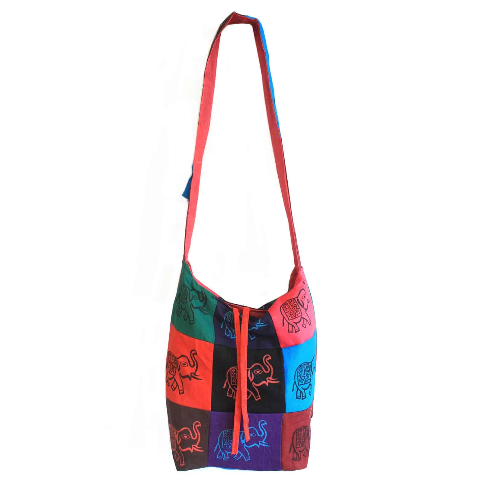 Cotton Patch Sling Bags - Elephant-2
