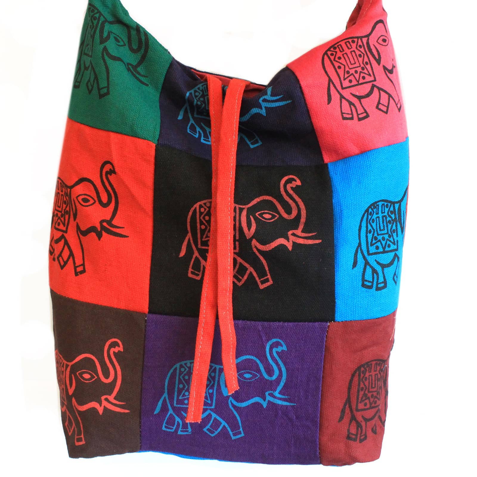 Cotton Patch Sling Bags - Elephant-4