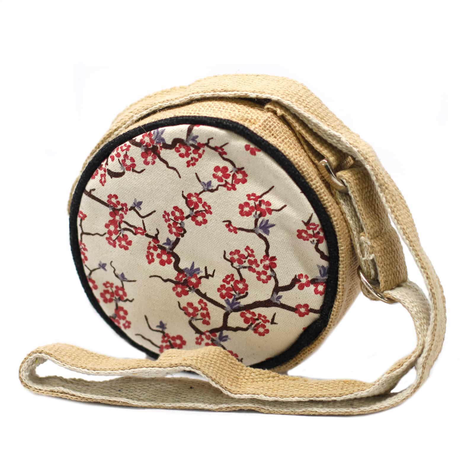 Eco Round Bag - Small - Cherry Blossom-2