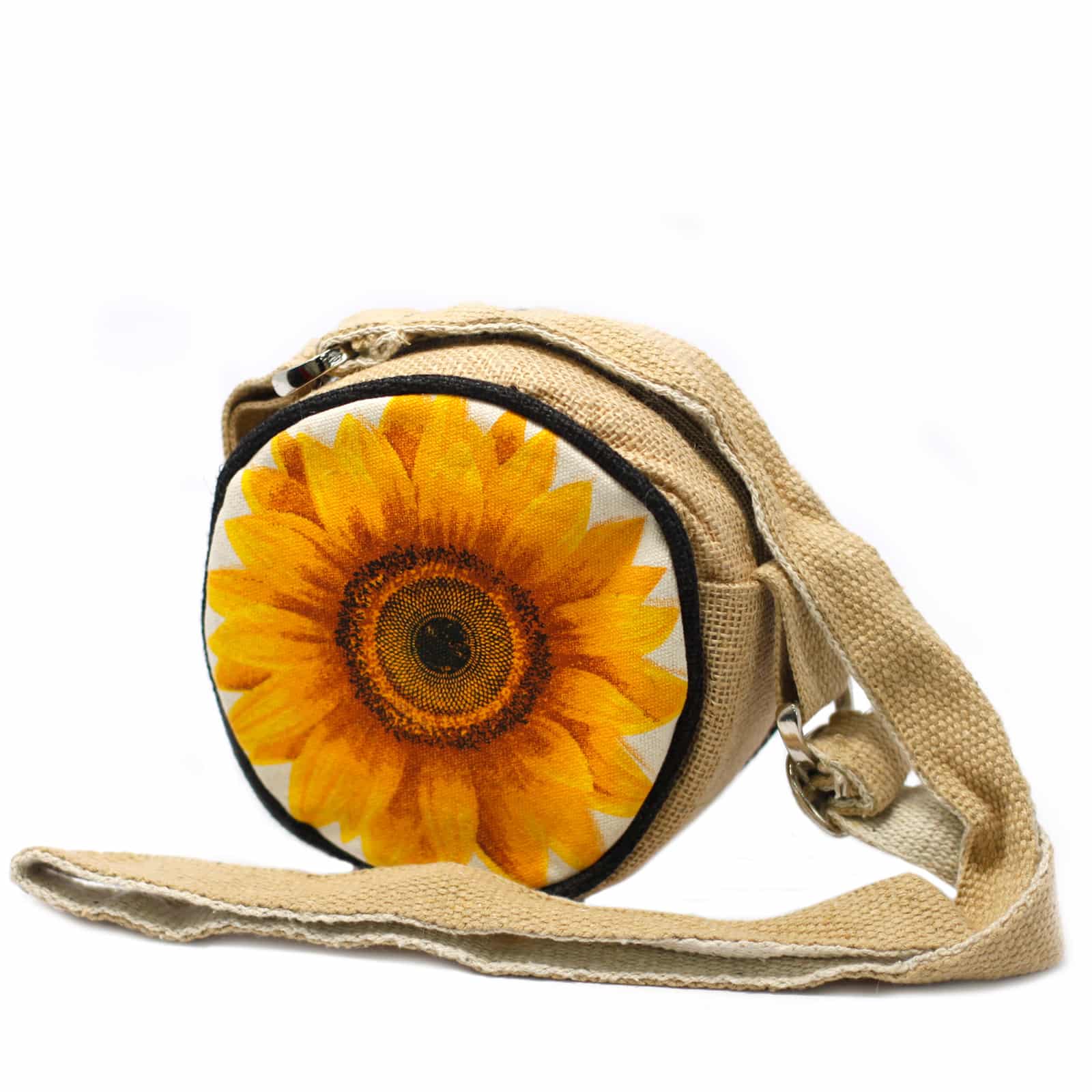 Eco Round Bag - Small - Sunflower-2