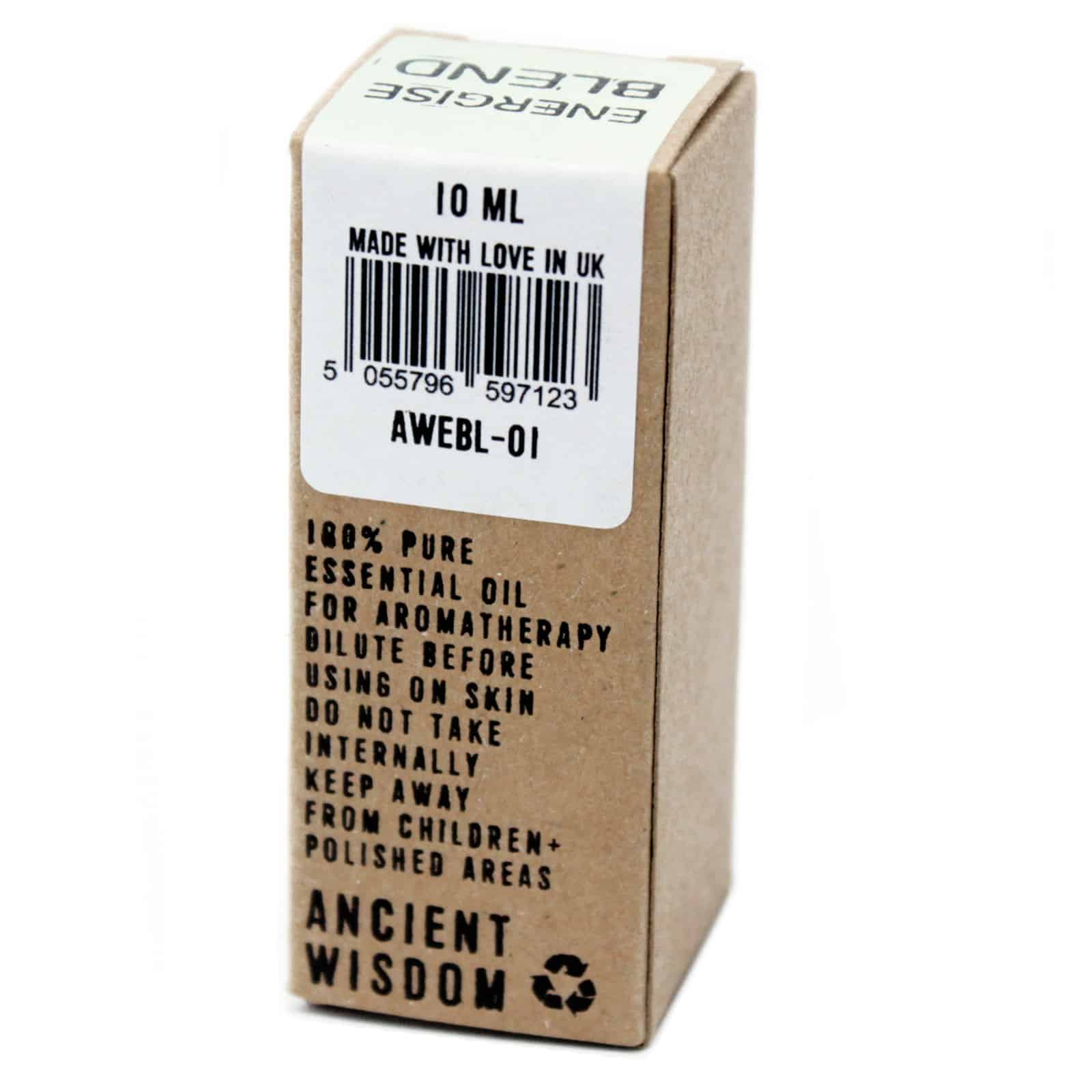 Energising Essential Oil Blend - Boxed - 10ml-3
