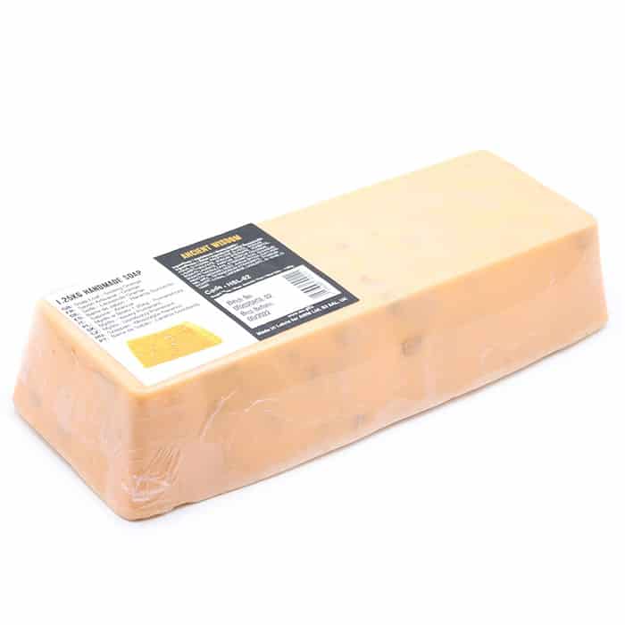 Handmade Soap Loaf 1.25kg - Smiling Orange-2
