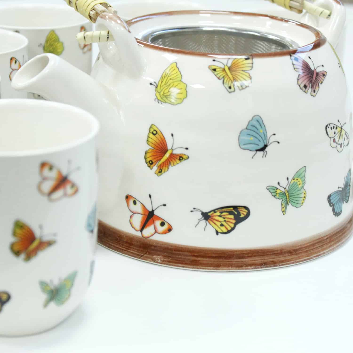 Herbal Teapot Set - Butterflies-2