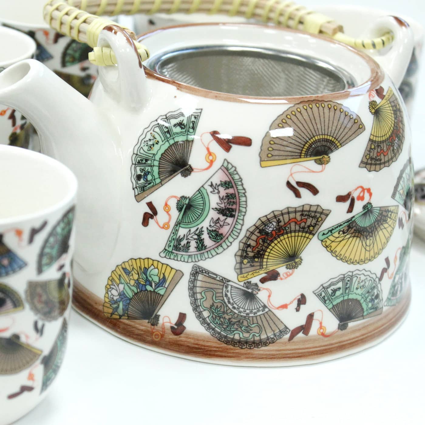 Herbal Teapot Set - China Fans-3