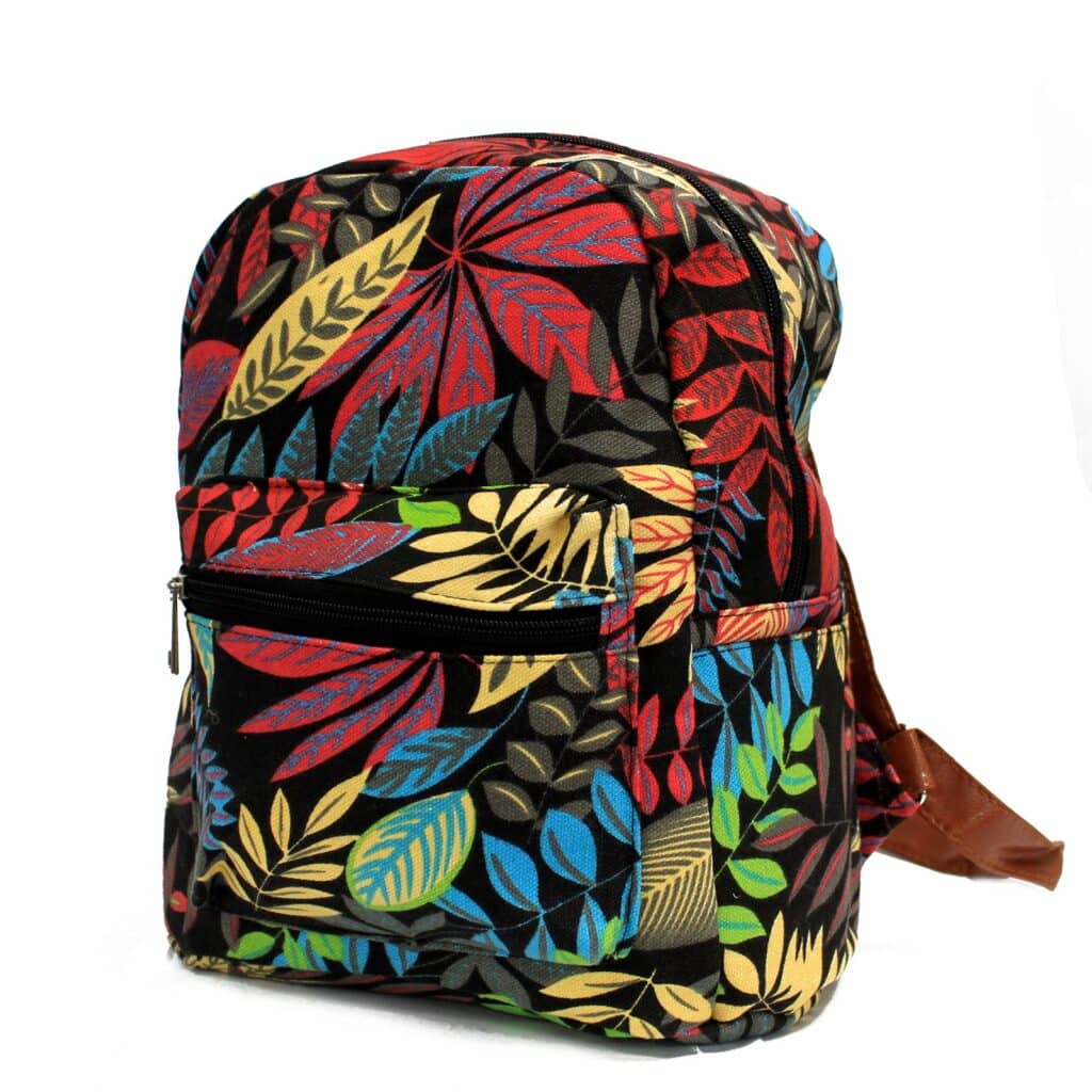 Jungle Bag - Undersized Backpack - Black / Orange