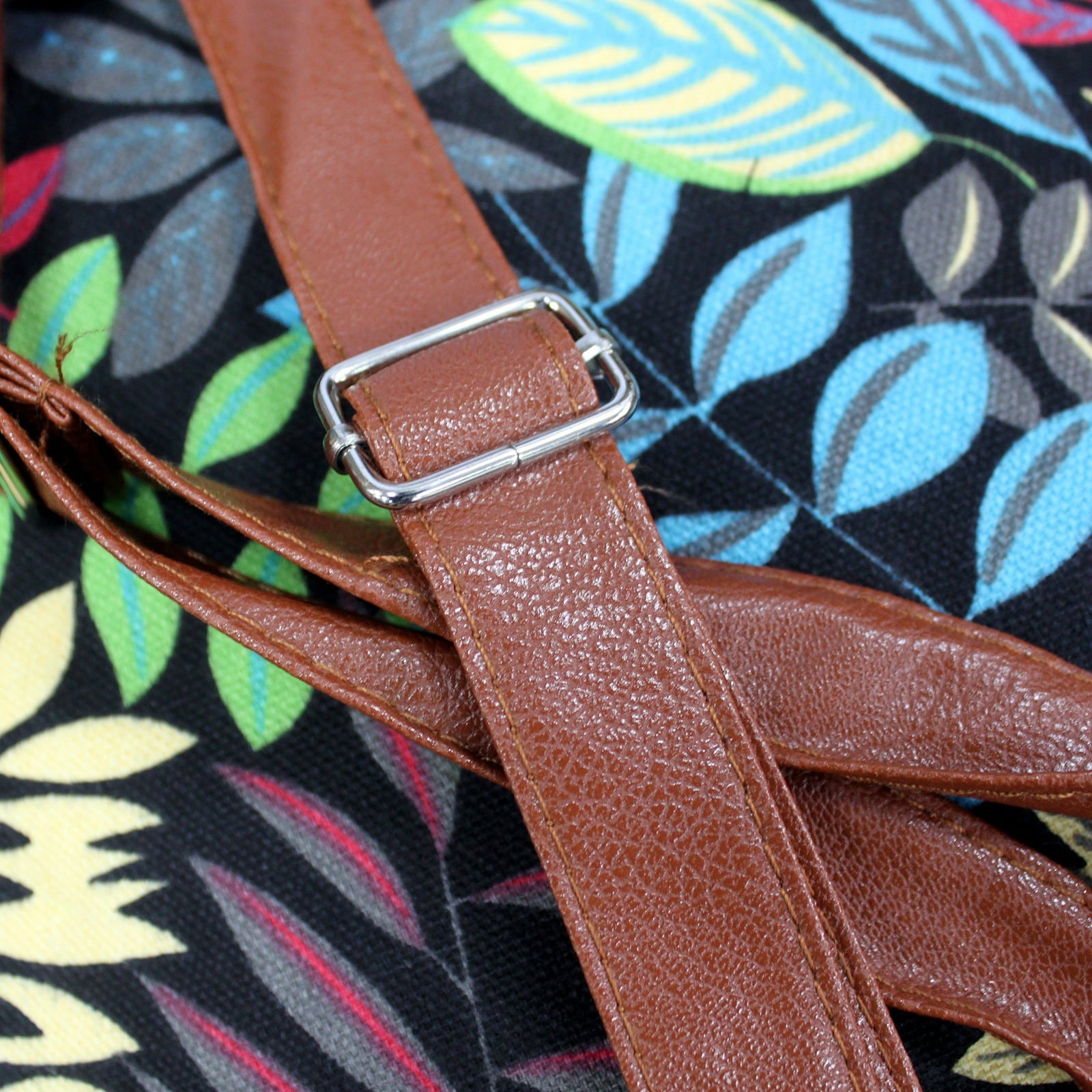 Jungle Bag - Undersized Backpack - Black / Orange-3