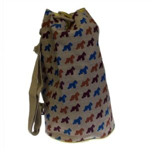Jute Duffle - Scotty Dog