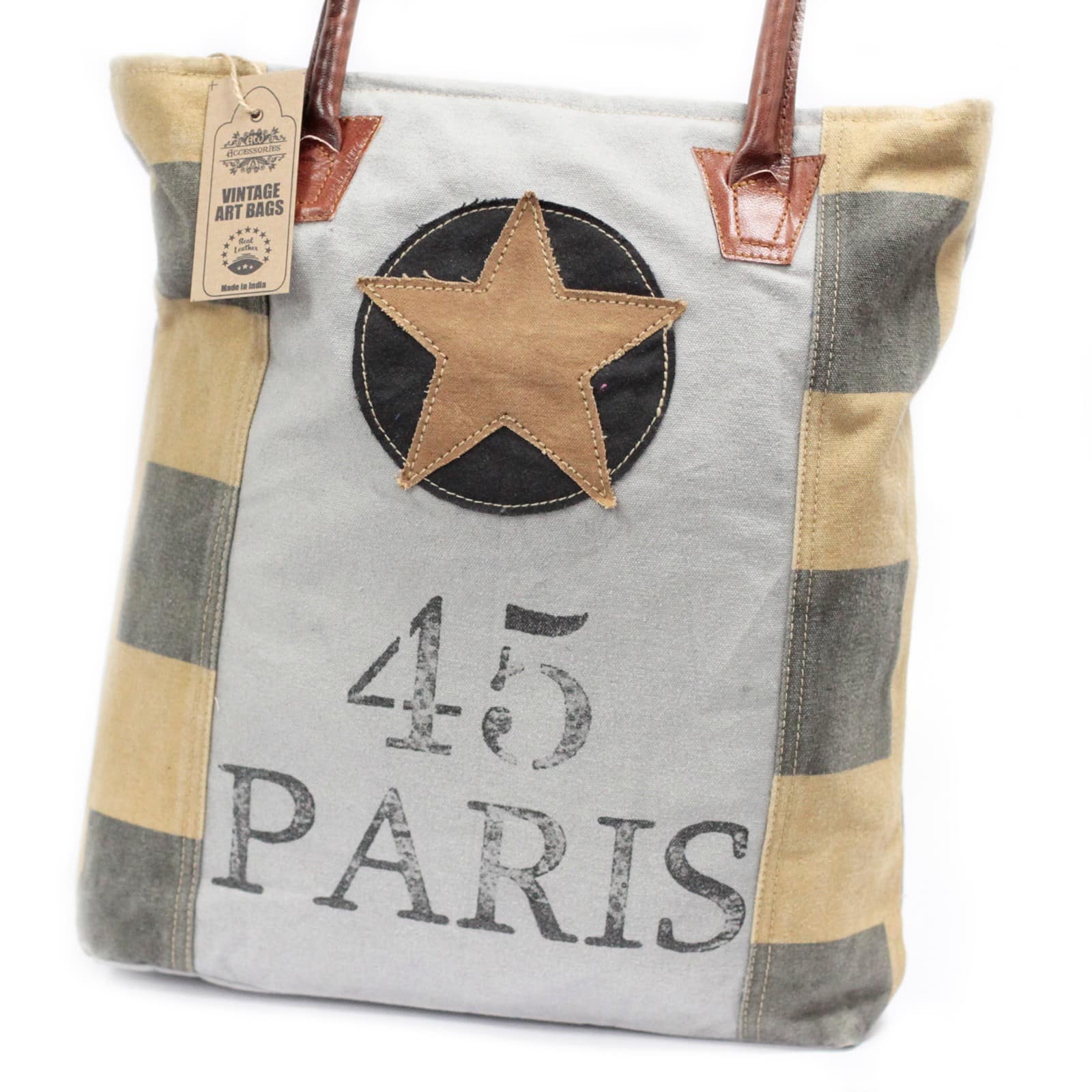 Vintage Bag - Paris Star-2